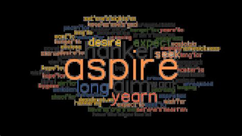 other words for aspire.